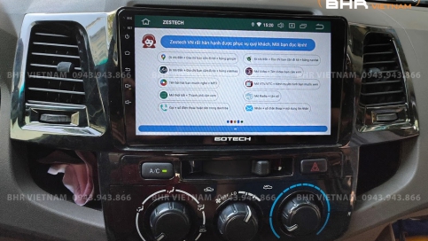 Màn hình DVD Android xe Toyota Fortuner 2005 - 2016 | Zestech Z800 New